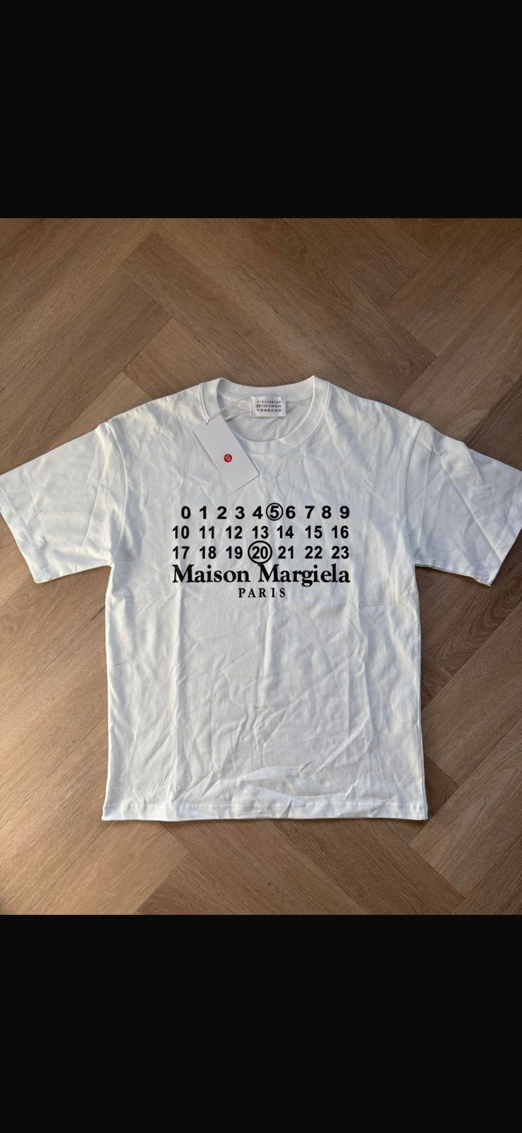Witte maison margiela shirt, Ophalen of Verzenden, Nieuw, Maat 48/50 (M), Wit