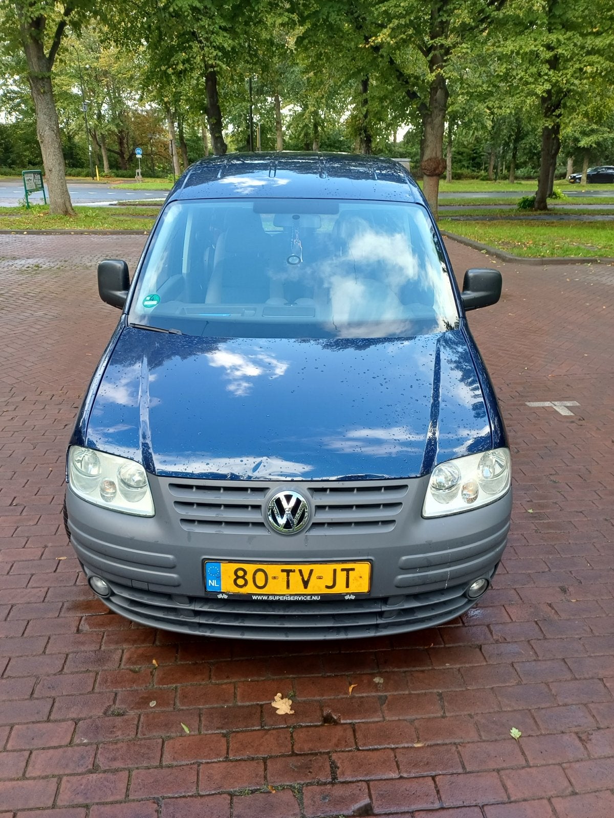Volkswagen Caddy 1.6 Life 75KW Combi 2007 Blauw, Auto's, 4 cilinders, Handgeschakeld, Grijs, Particulier