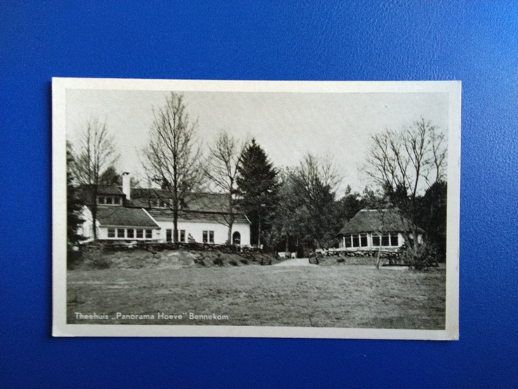 Bennekom, Theehuis. Panorama Hoeve. Klf, Verzenden, 1940 tot 1960, Ongelopen, Gelderland