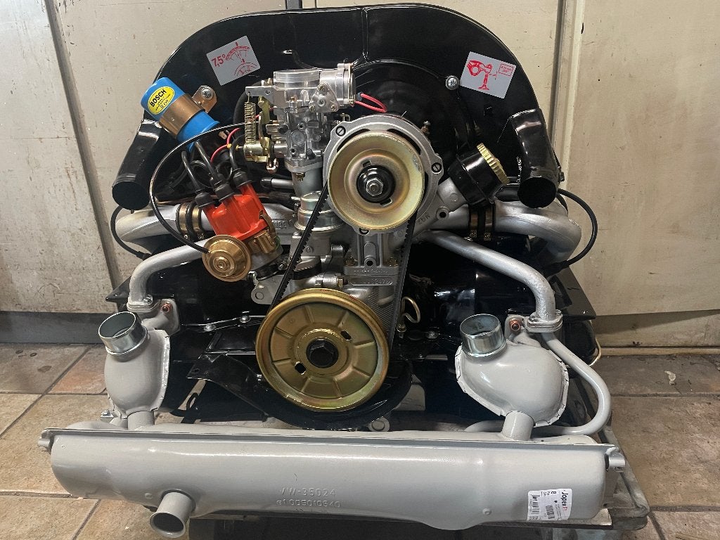 Volkswagen  Motor 1600cc Gereviseerd - bus   - kever, Auto-onderdelen, Ophalen, Gereviseerd, Oldtimer onderdelen