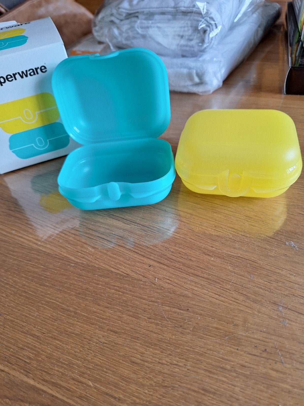 2stuks nieuw  kleine bakjes tupperware, Ophalen of Verzenden, Nieuw