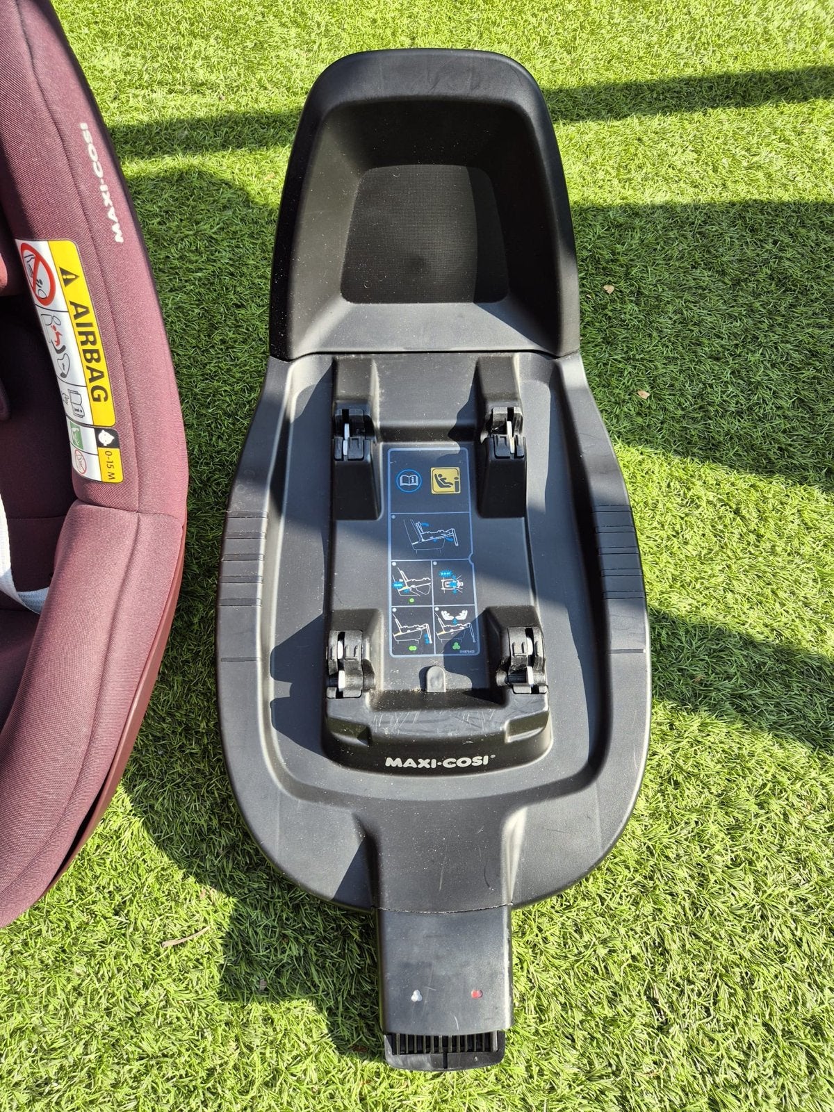 Maxi-Cosi Pearl Pro 2 i-Size autostoel met FamilyFix3 base, Ophalen, Gebruikt, 0 t/m 18 kg, Verstelbare rugleuning