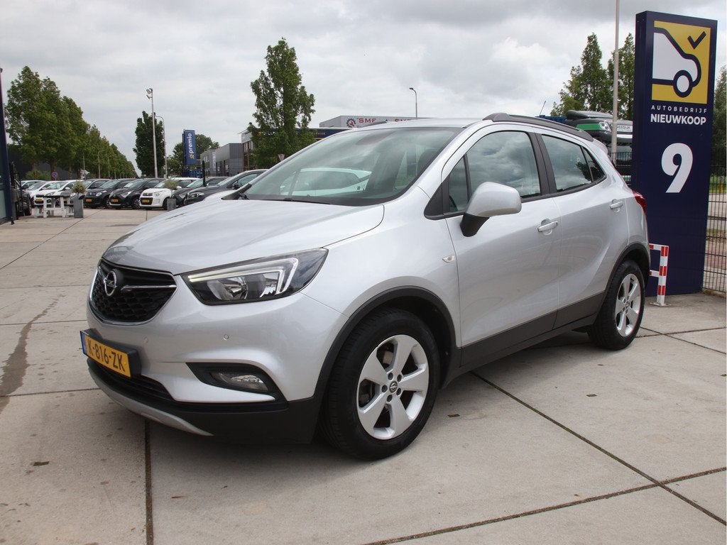 Opel Mokka X 1.4 Turbo Innovation Carplay, Navi, Trekhaak, 2, Auto's, Stof, Gebruikt, Euro 6, 1364 cc