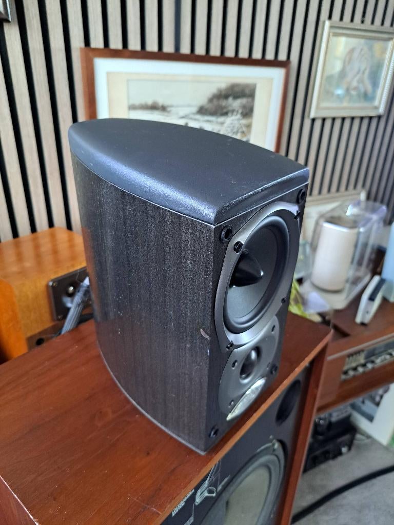 Mission e30, Gebruikt, Minder dan 60 watt, Front, Rear of Stereo speakers, Ophalen
