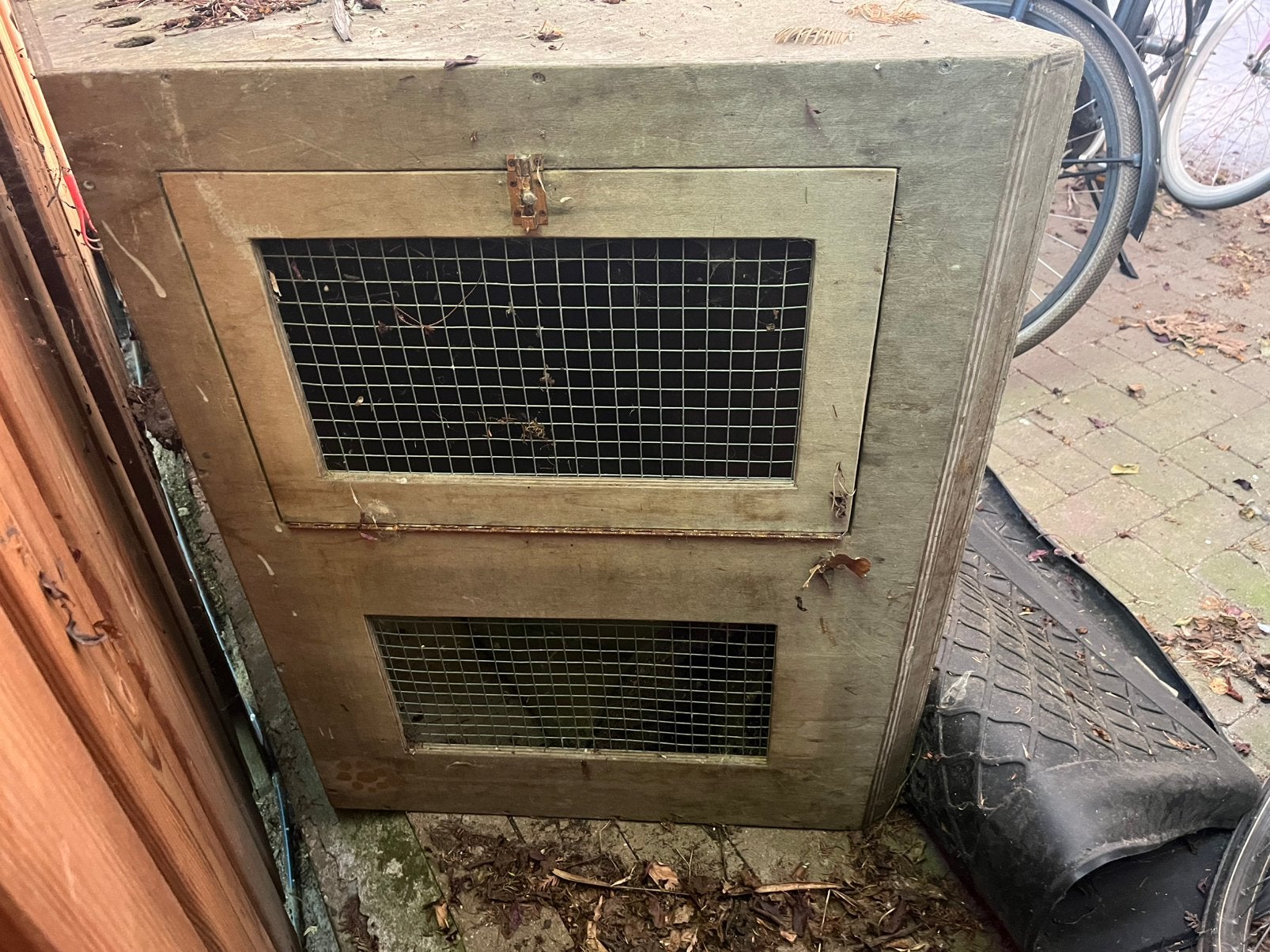 Gratis houden hondenhok, Dieren en Toebehoren, Ophalen, Gebruikt, 60 tot 90 cm, Hok