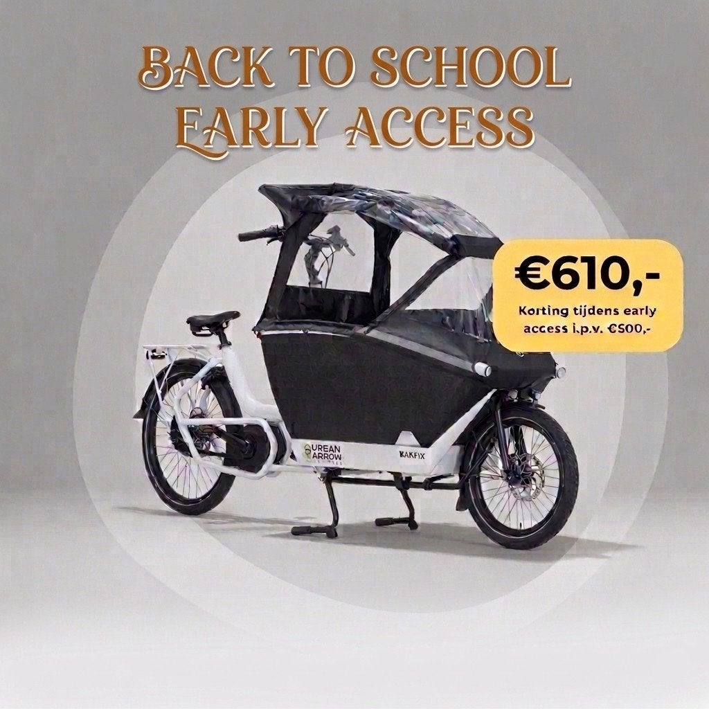 Prachtige Urban Arrow Performance Line Bakfiets, 4 kinderen of meer, Urban arrow, Info@urbanarrow.com, Ophalen of Verzenden