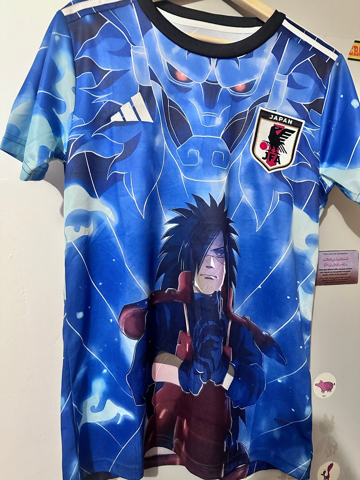 Japan Anime Voetbalshirt - Naruto Madara Uchiha, Nieuw, Ophalen of Verzenden, A, Maat 46 (S) of kleiner