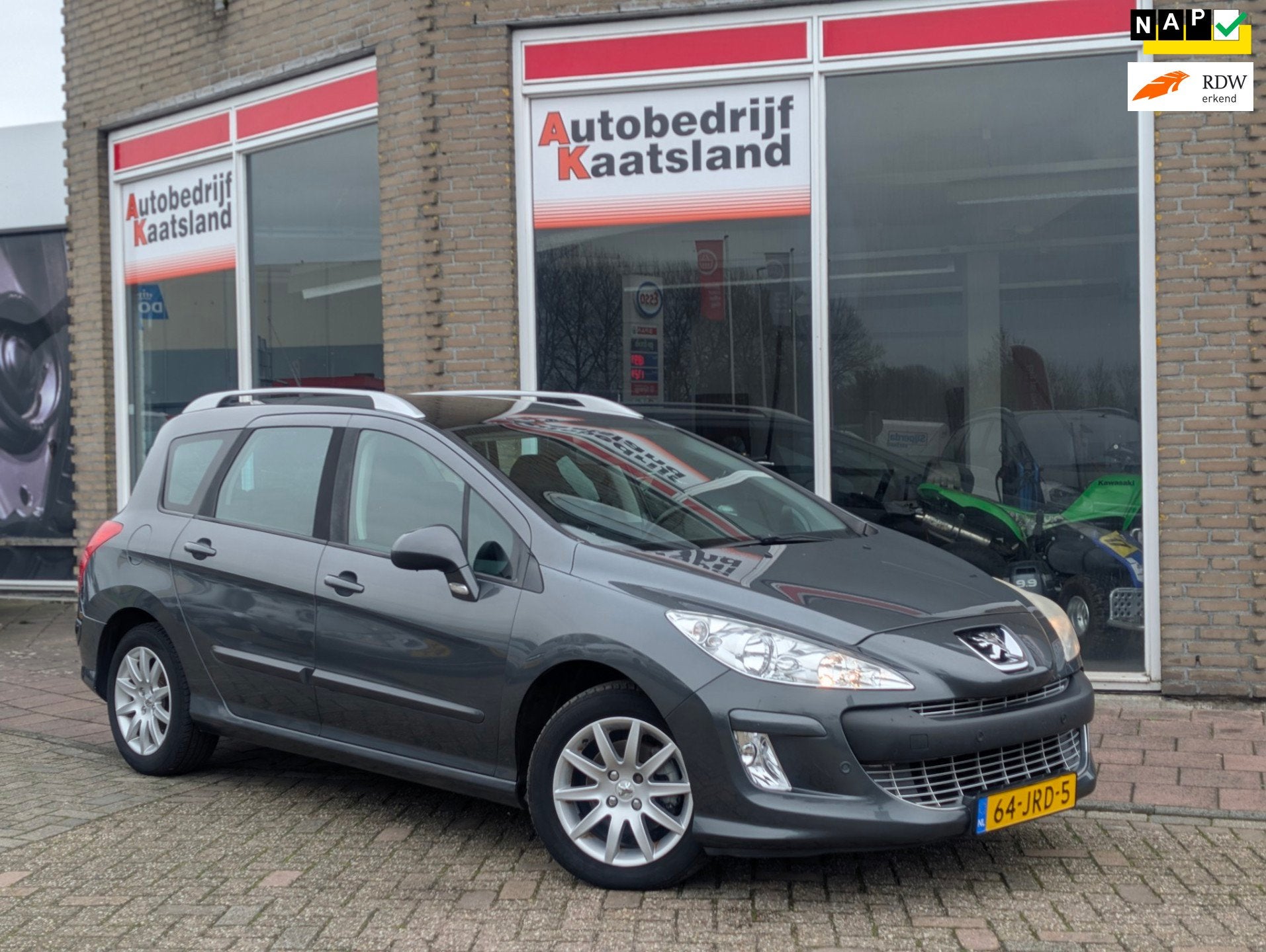 Peugeot 308 SW 1.6 VTi XS - Clima - Cruise -, Voorwielaandrijving, Stof, Gebruikt, Zwart
