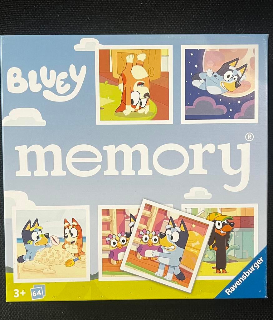 Bluey memory, Ophalen, Nieuw