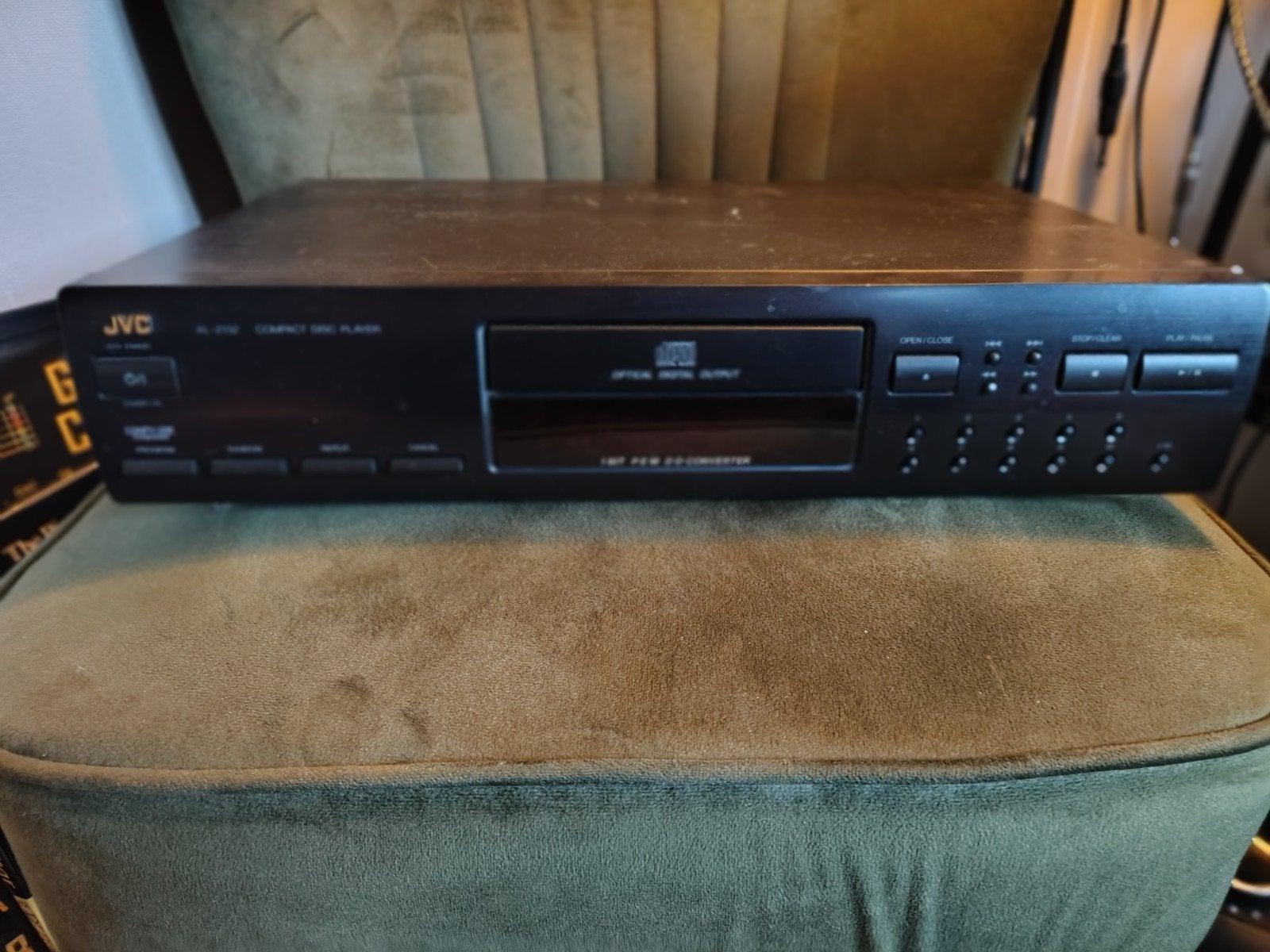 JVC XL-Z132 CD-speler, Ophalen, JVC