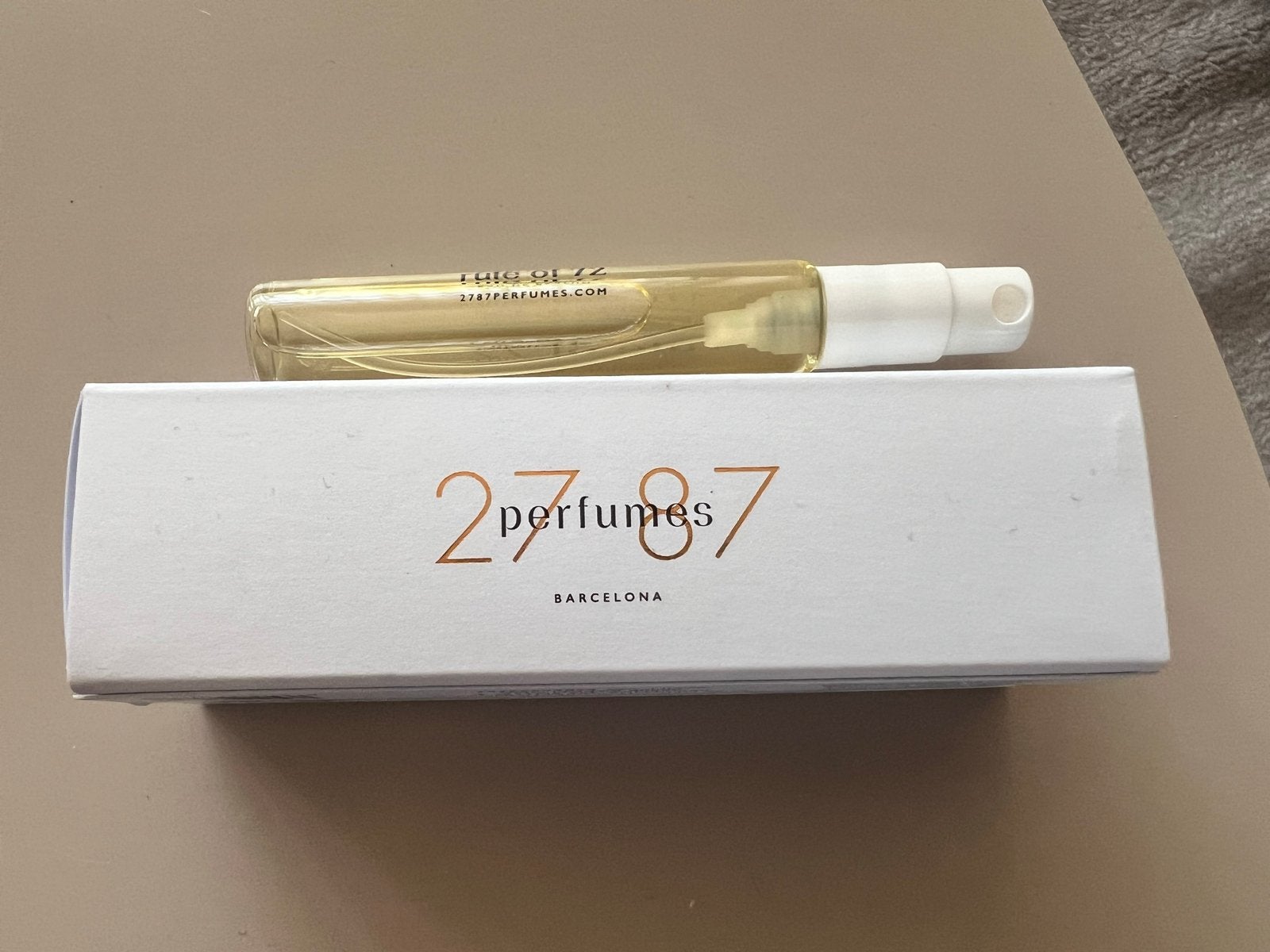 27-87 PERFUMES RULE OF 72 | 7 ml | Houtachtig amber, Ophalen of Verzenden, Nieuw
