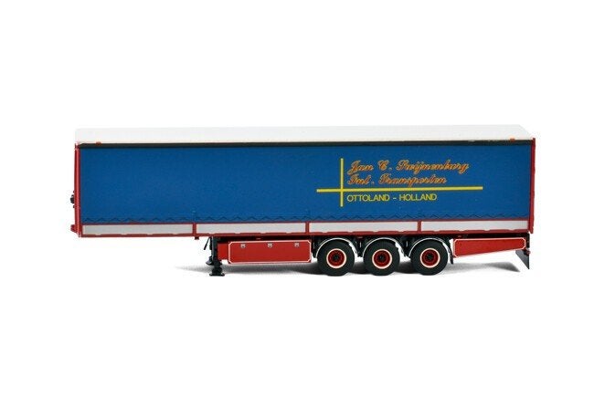 Model vrachtwagen trailer Jan C. Swijnenburg GEZOCHT, Ophalen of Verzenden, Bus of Vrachtwagen