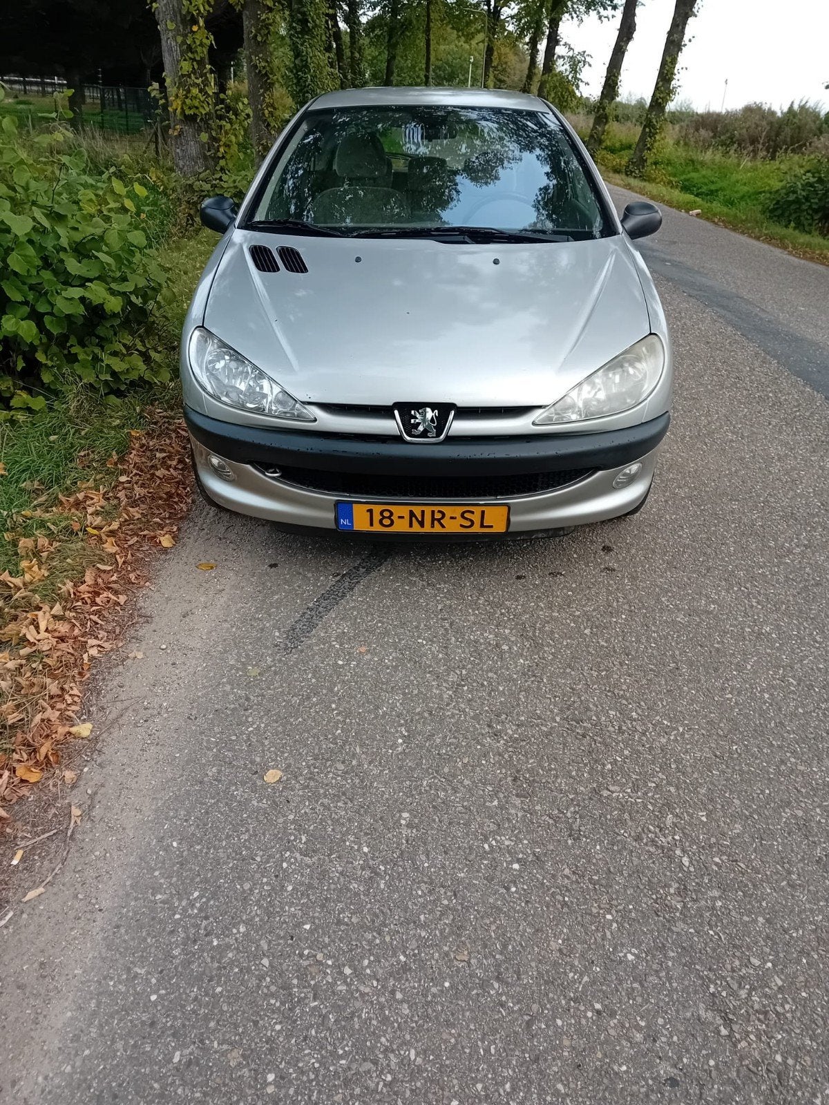 Peugeot 206 1.4 16V Gentry 3D 2004 Grijs, Auto's, Voorwielaandrijving, 1360 cc, 31 €/maand, 4 cilinders