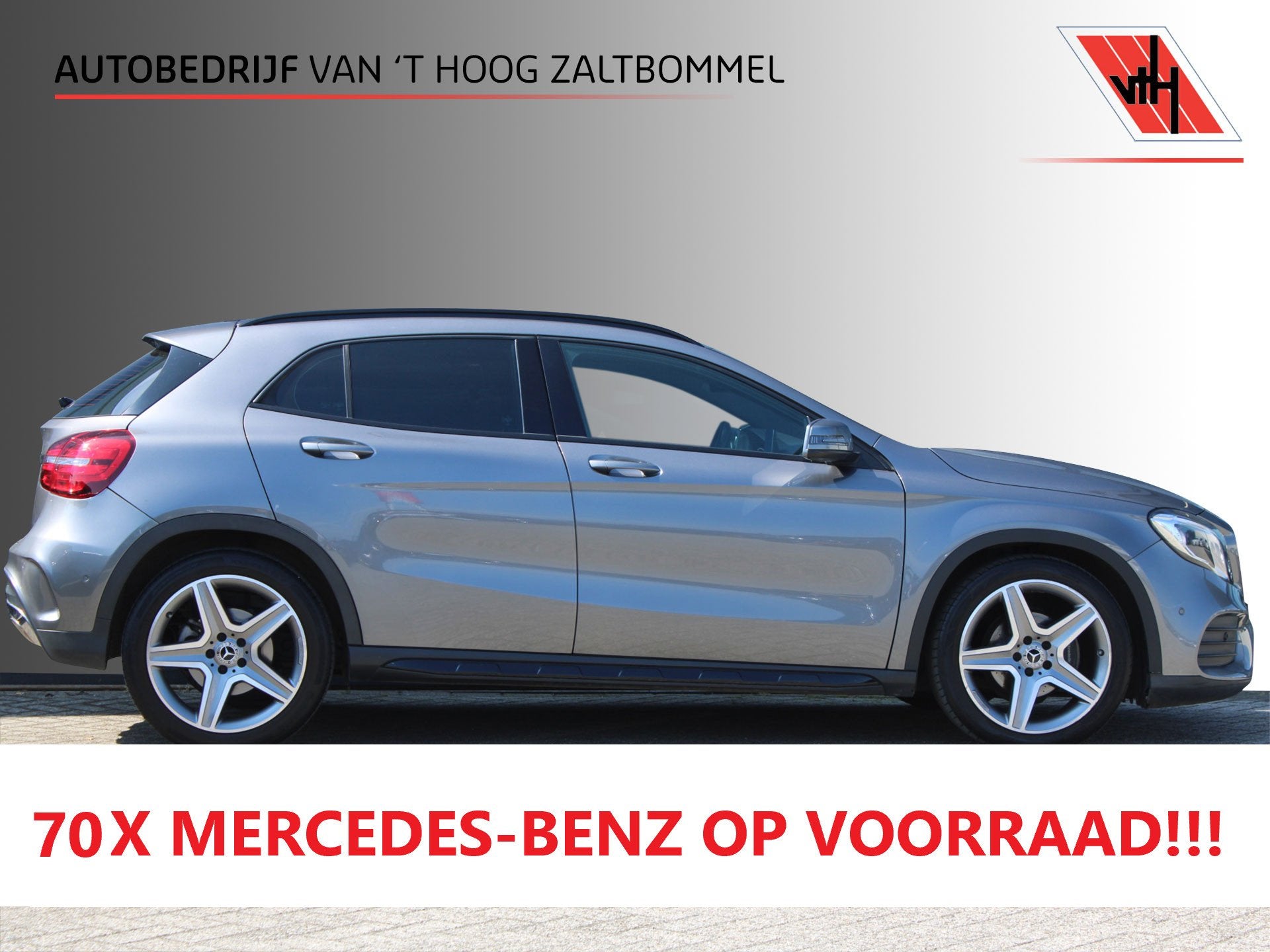 Mercedes-Benz GLA 180 AUT7 Business Solution AMG COMAND CAME, Gebruikt, 4 cilinders, 715 kg, Automatische klimaatregeling