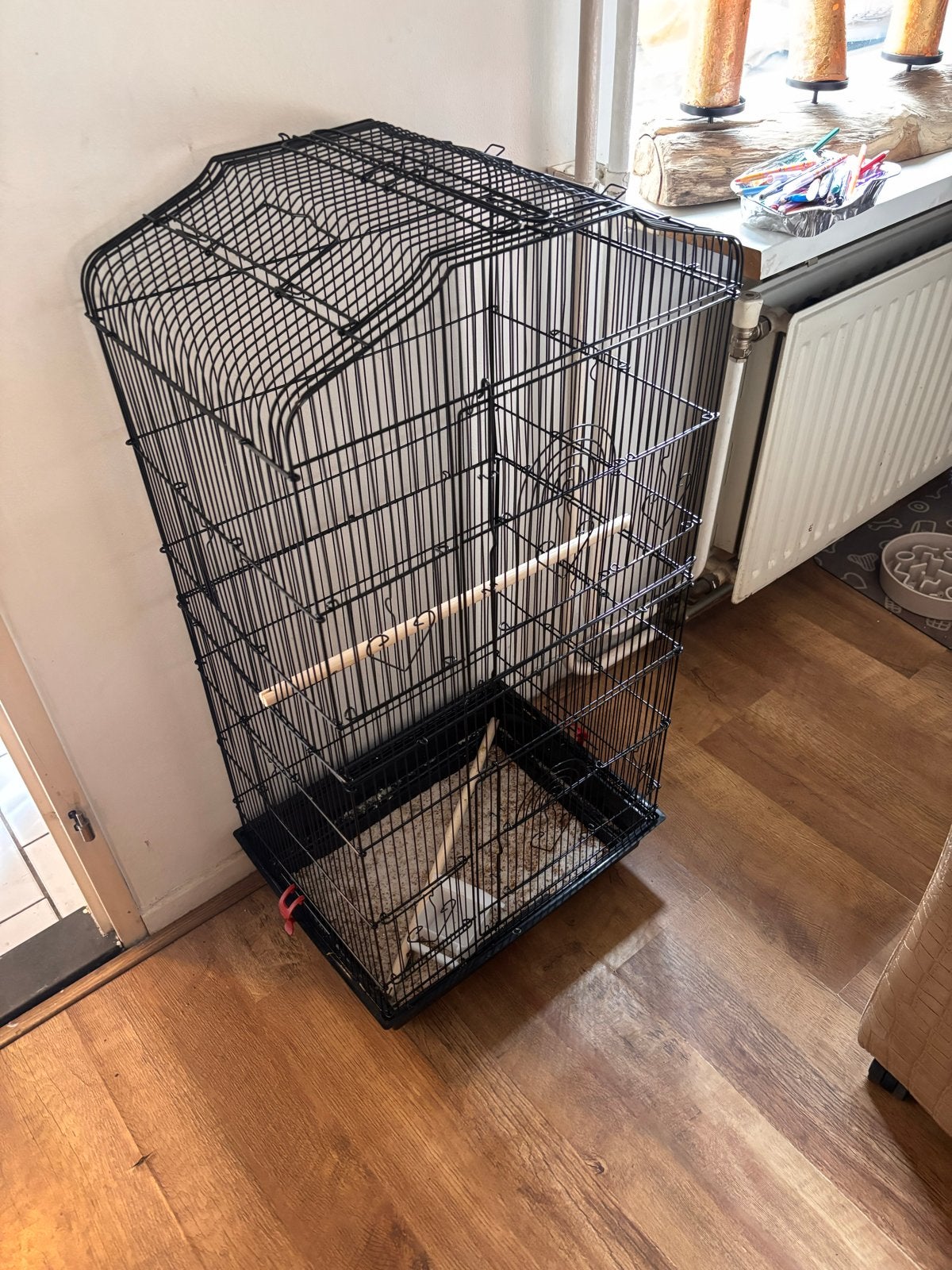 Vogelkooi, Dieren en Toebehoren, Ophalen, Zo goed als nieuw, Metaal, Vogelkooi