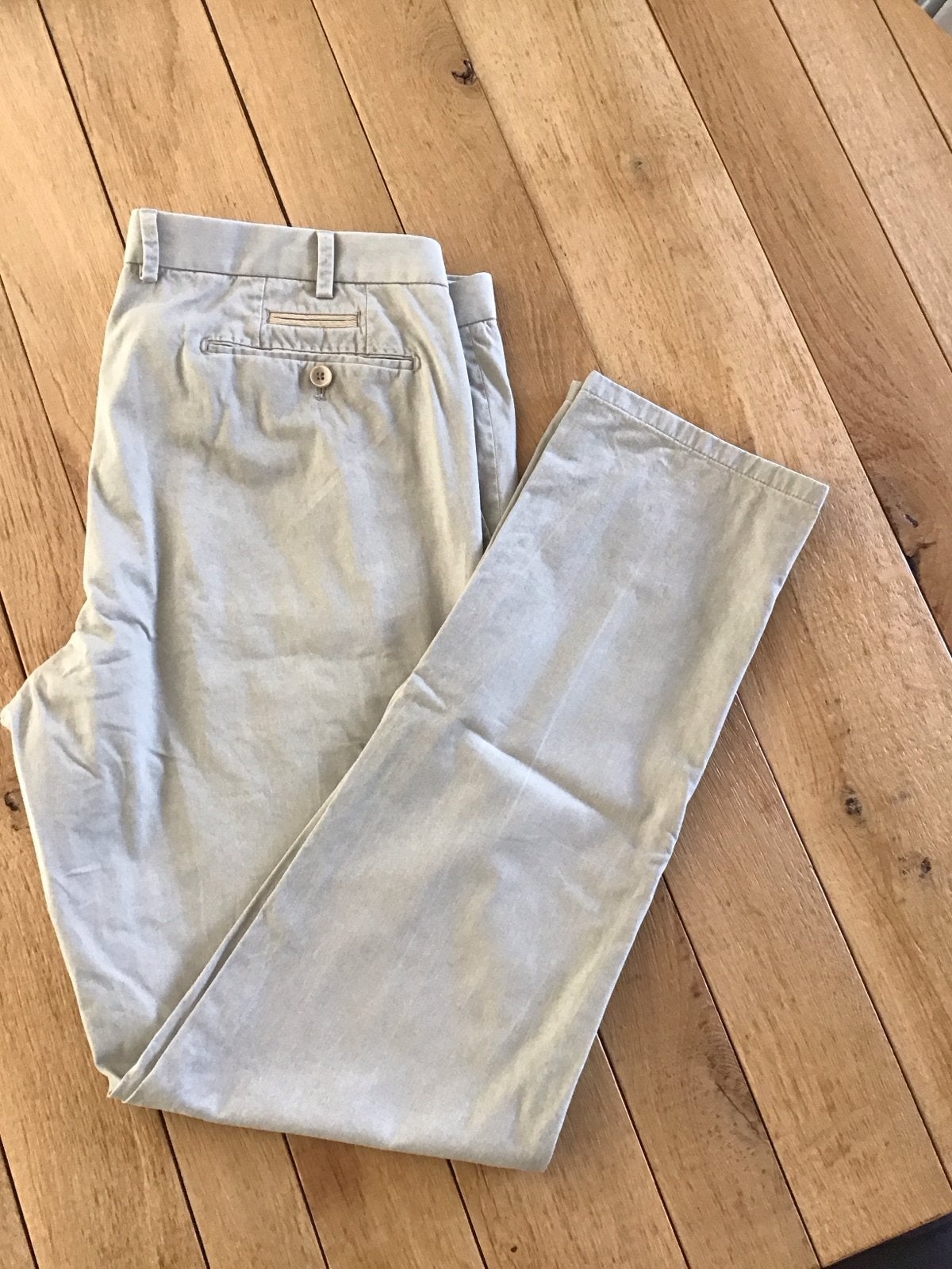 Katoenen Chino Maat 56 - Zo Goed als Nieuw, Kleding | Heren, Ophalen of Verzenden, Zo goed als nieuw, Maat 56/58 (XL), Beige