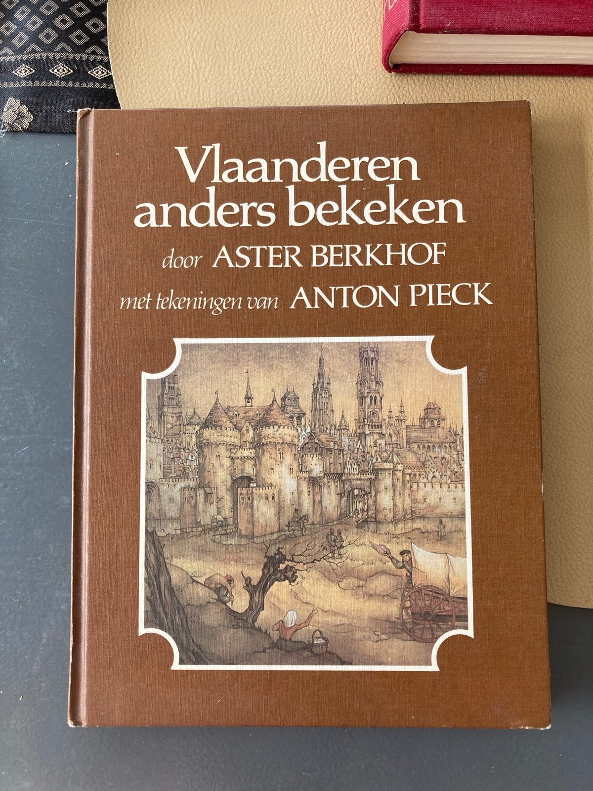 Vlaanderen anders bekeken - Aster Berkhof & Anton Pieck, Boeken, Ophalen of Verzenden, Zo goed als nieuw