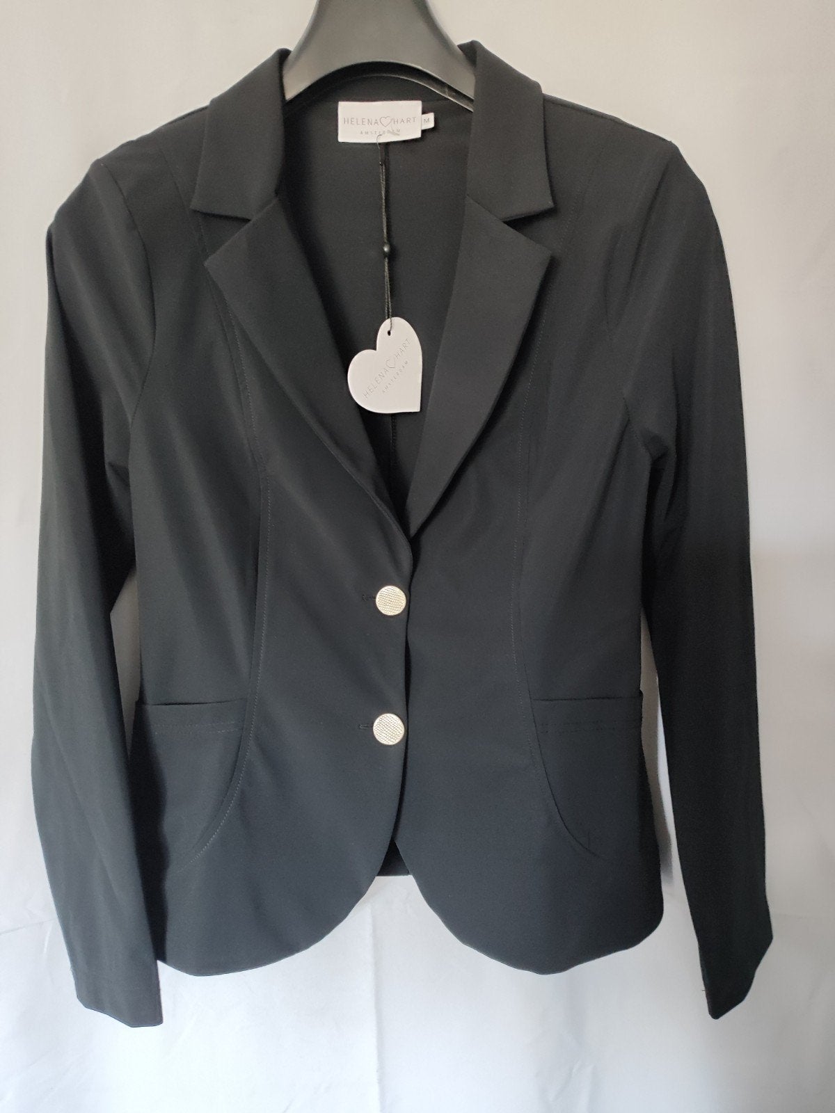 Helena Hart blazer, Maat 38/40 (M), Blauw, Nieuw, Helena Hart