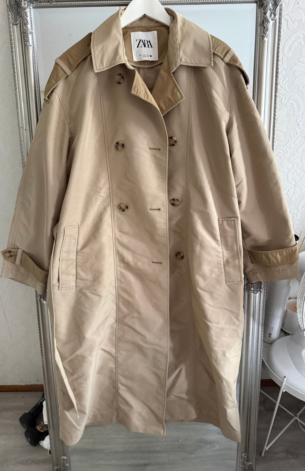 Zara jas, Ophalen, Zo goed als nieuw, Maat 38/40 (M), Zwart