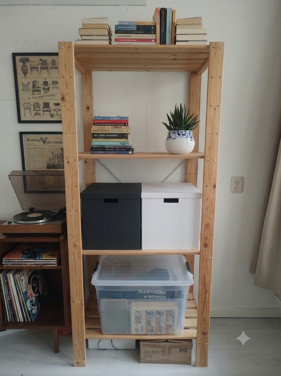 Stellingkast IKEA HEJNE, Ophalen, Zo goed als nieuw