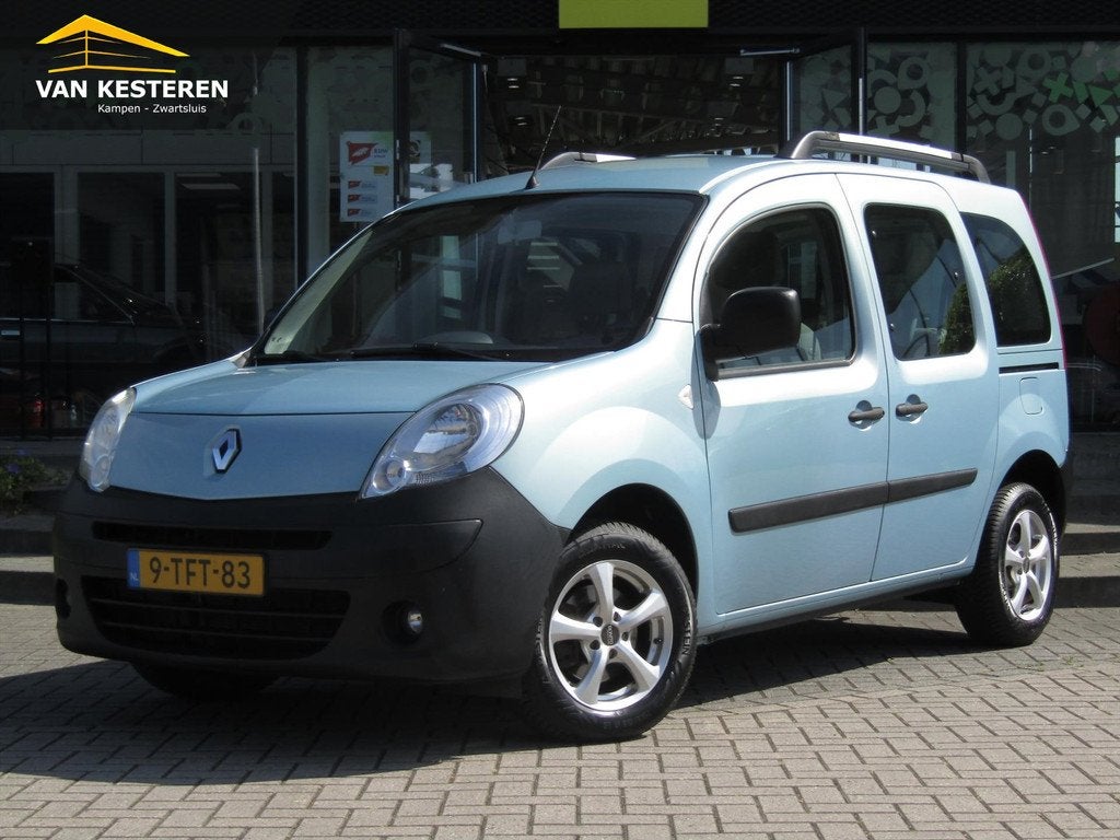 RENAULT Kangoo FAMILY 1.6 16V Expression / Trekhaak / 2x Sch, Auto's, Gebruikt, Zwart, 4 cilinders, Blauw