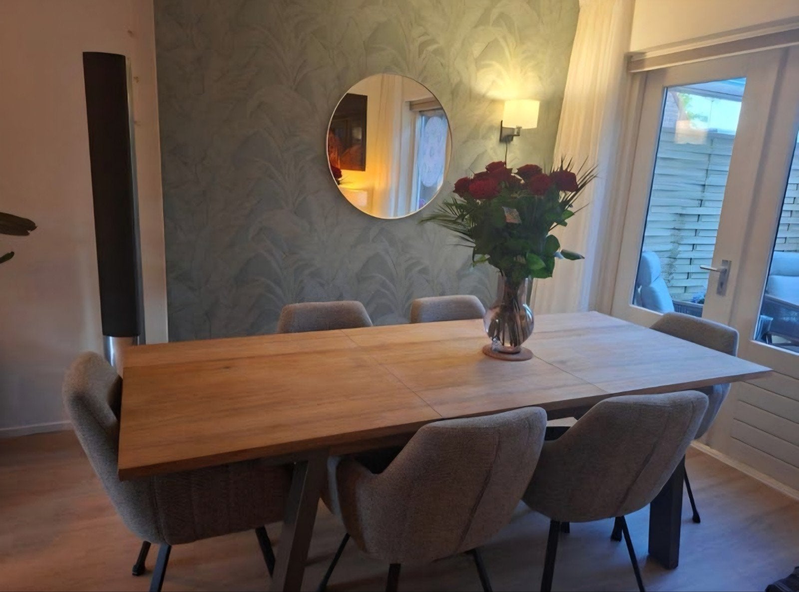 XOOON Novella eettafel - uitschuiftafel, Huis en Inrichting, Tafels | Eettafels, Zo goed als nieuw, 50 tot 100 cm, 200 cm of meer