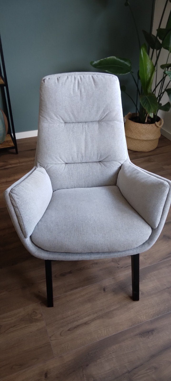 Fauteuil Garbo Studio Copenhagen - grijs, Huis en Inrichting, Ophalen, 75 tot 100 cm, Zo goed als nieuw, 75 tot 100 cm