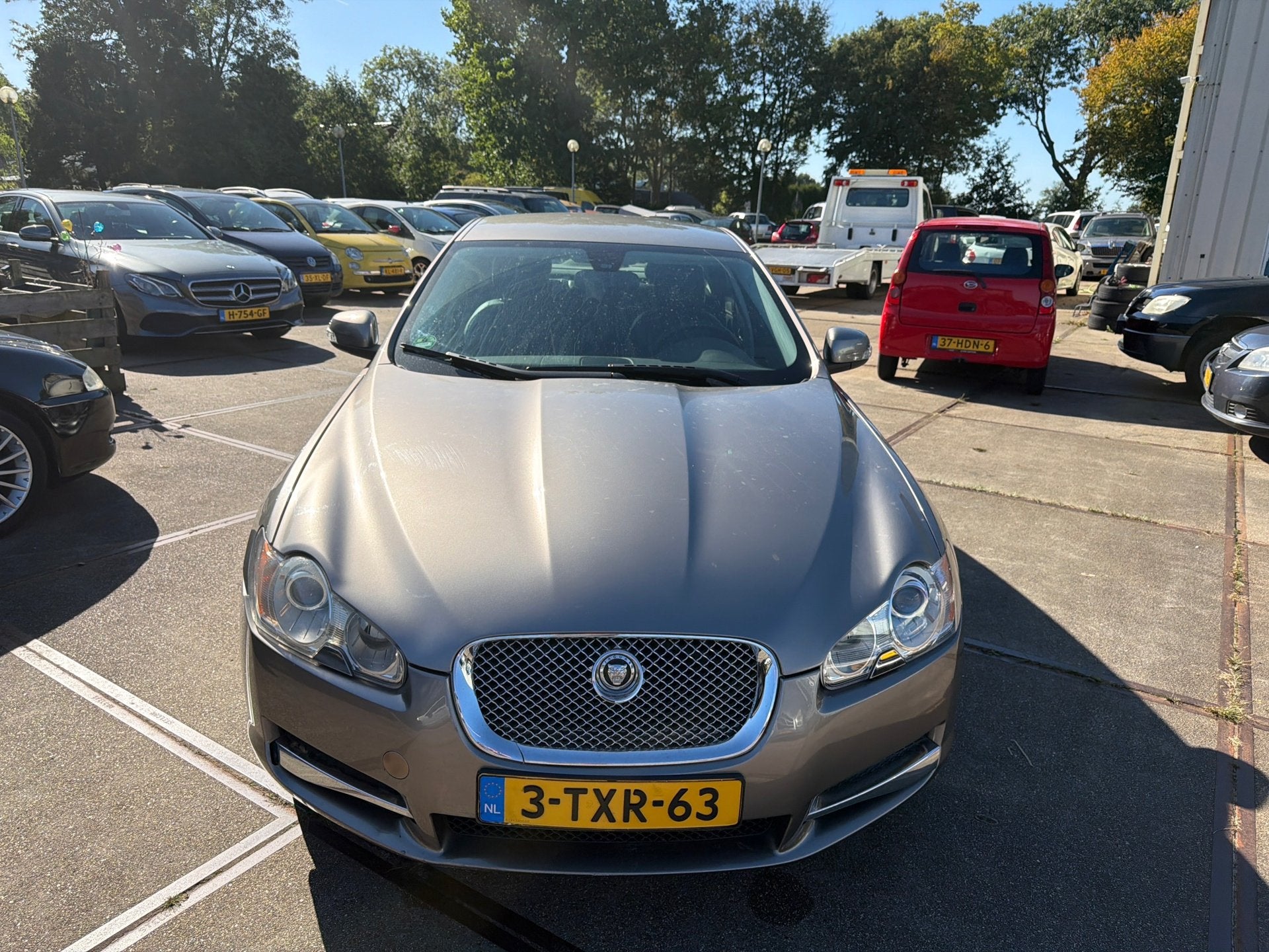 Jaguar XF 2.7D V6 Luxury inruil mogelijk, Auto's, 1730 kg, Achterwielaandrijving, Gebruikt, Zwart