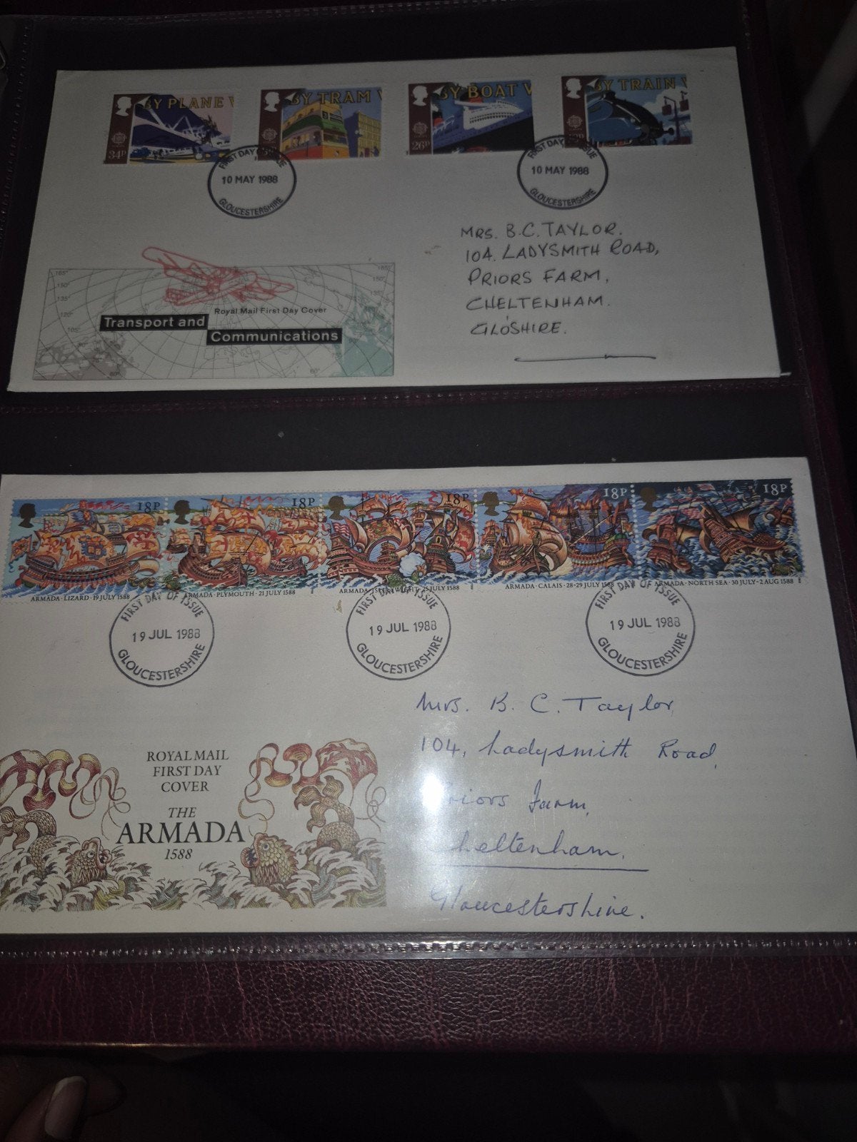 Royal Mail First Day Covers Album - Meer dan 100 FDC's, Postzegels en Munten, Postzegels | Eerstedagenveloppen, Ophalen of Verzenden