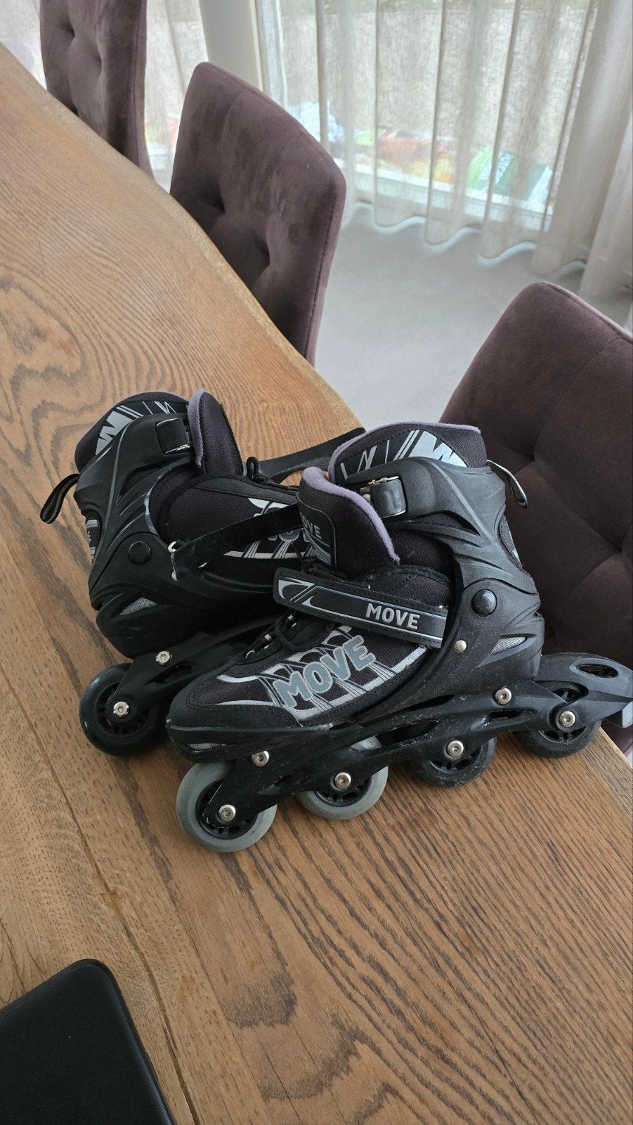 Skeelers Move, verstelbaar, maat L 38-41, Kinderen, Inline skates 4 wielen, Ophalen, Overige merken