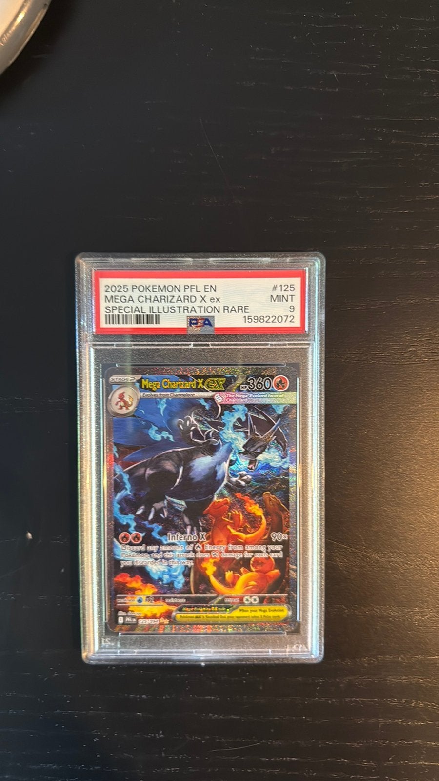 Psa 9 phantasmal flames alt art charizard, Ophalen of Verzenden, Zo goed als nieuw