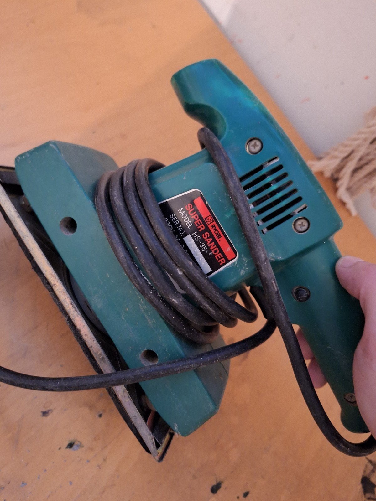 schuurmachine, Ophalen, Gebruikt, Minder dan 600 watt, Vlakschuurmachine