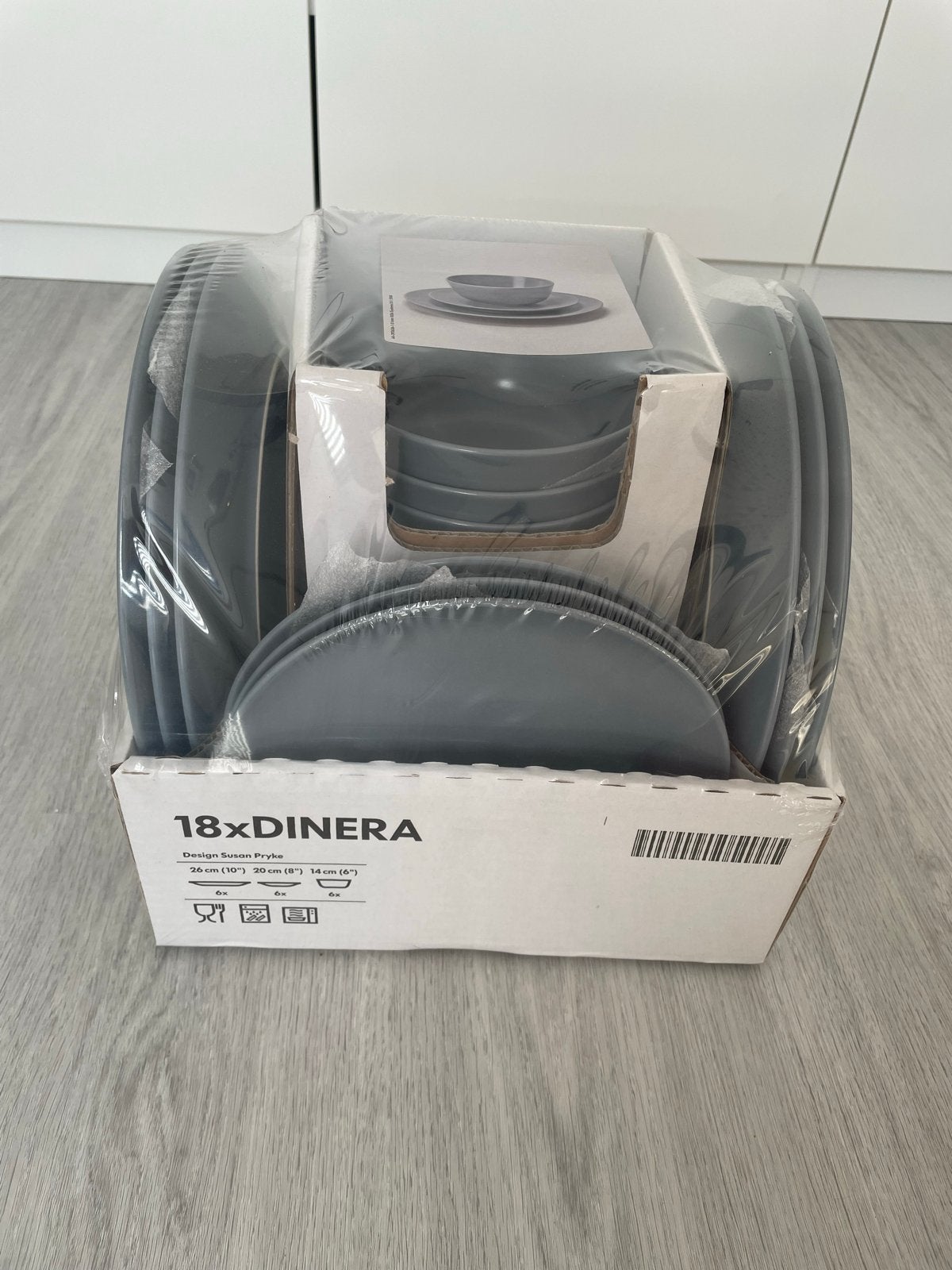 IKEA Dinera Servies 18-delig - Nieuw in verpakking, Ophalen, Nieuw, IKEA, Modern