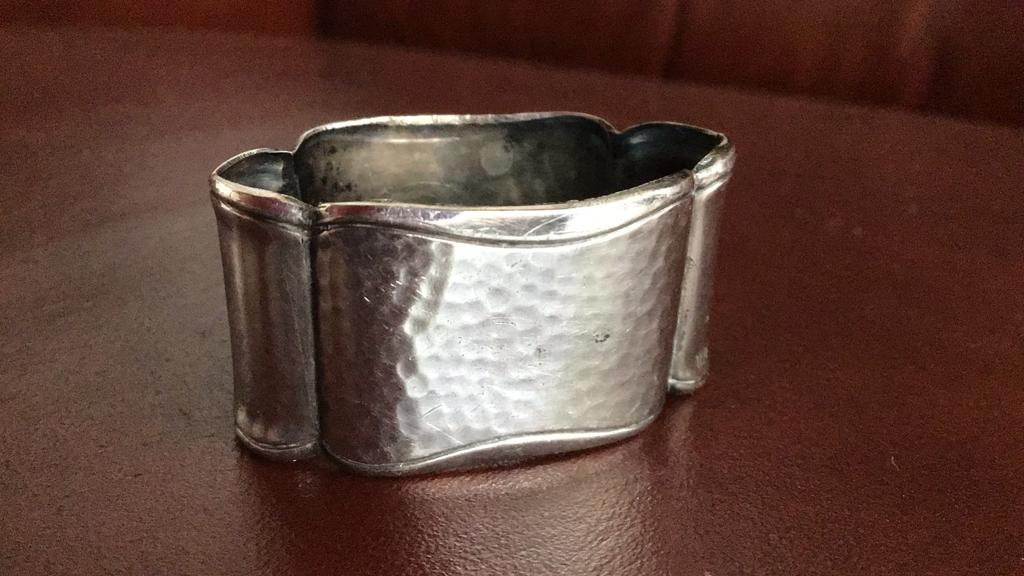 Alpacca servet ring, Ophalen of Verzenden