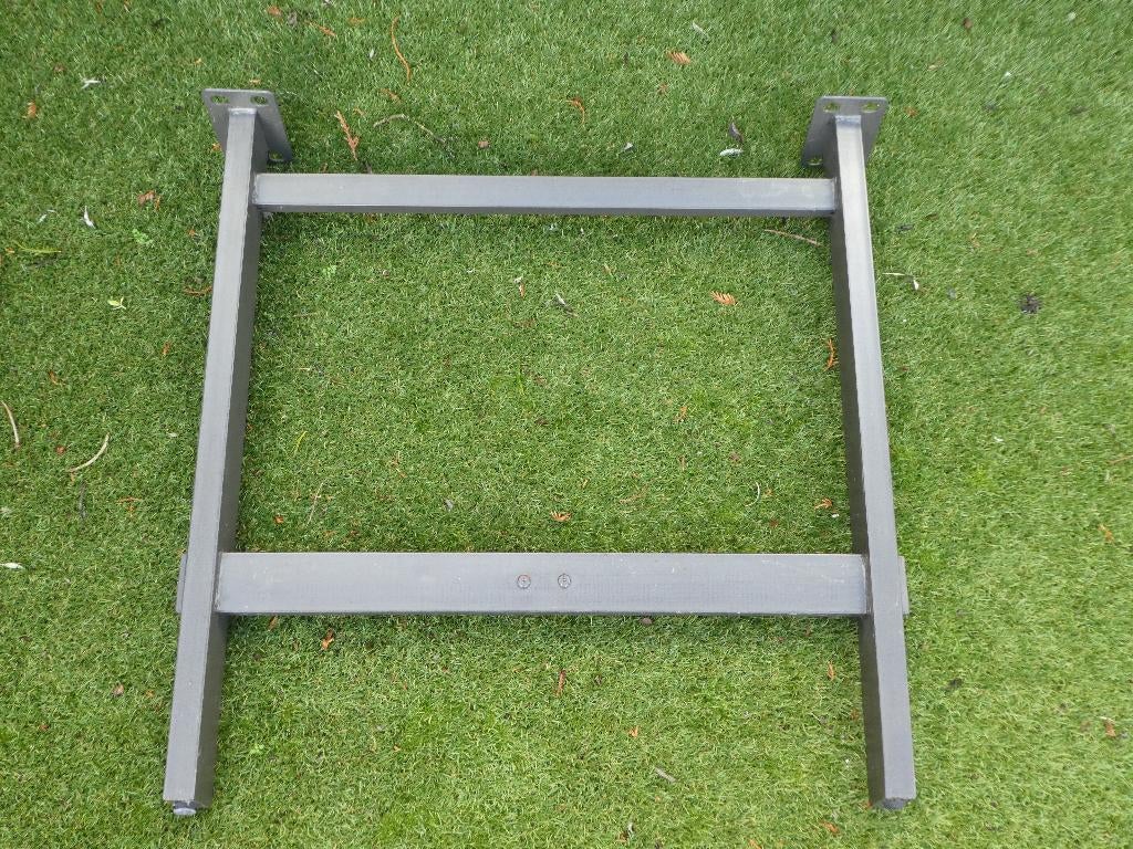 Metalen onderstel voor tafel, Ophalen of Verzenden, Gebruikt, Rechthoekig, 50 tot 100 cm