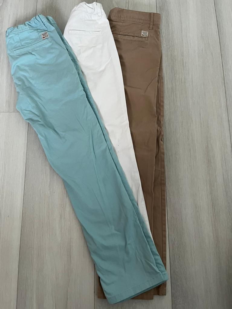 3 Chino Broeken voor Jongens - Diverse Kleuren, Ophalen of Verzenden, Gebruikt, Jongen, Broek
