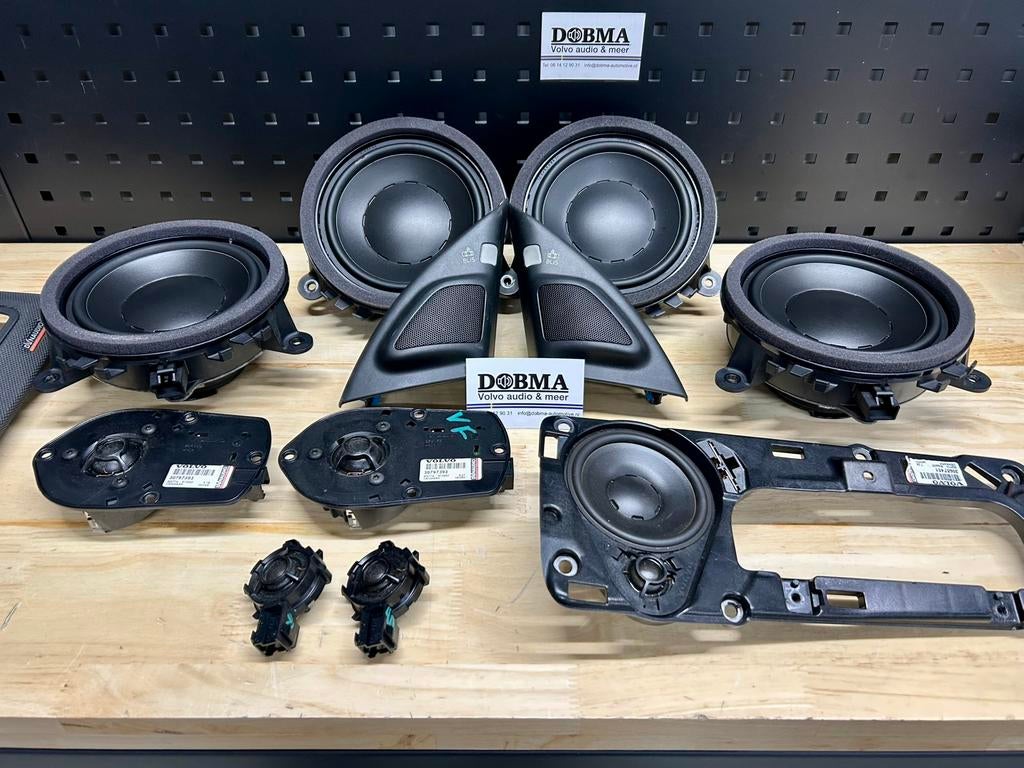 Dynaudio Premium Sound Volvo V70 XC70 S80 gereviseerd, Auto diversen, Autospeakers, Gebruikt, Ophalen of Verzenden, Volvo, X