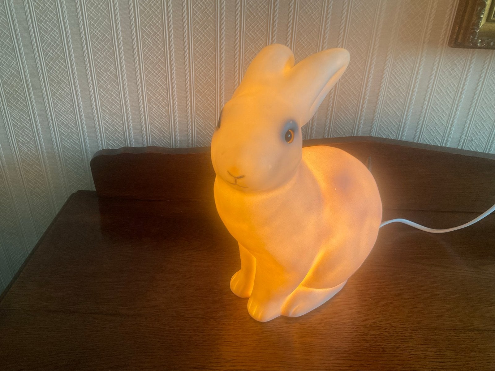 Heico konijn lamp - Nachtlampje - Vintage, Ophalen of Verzenden, Gebruikt