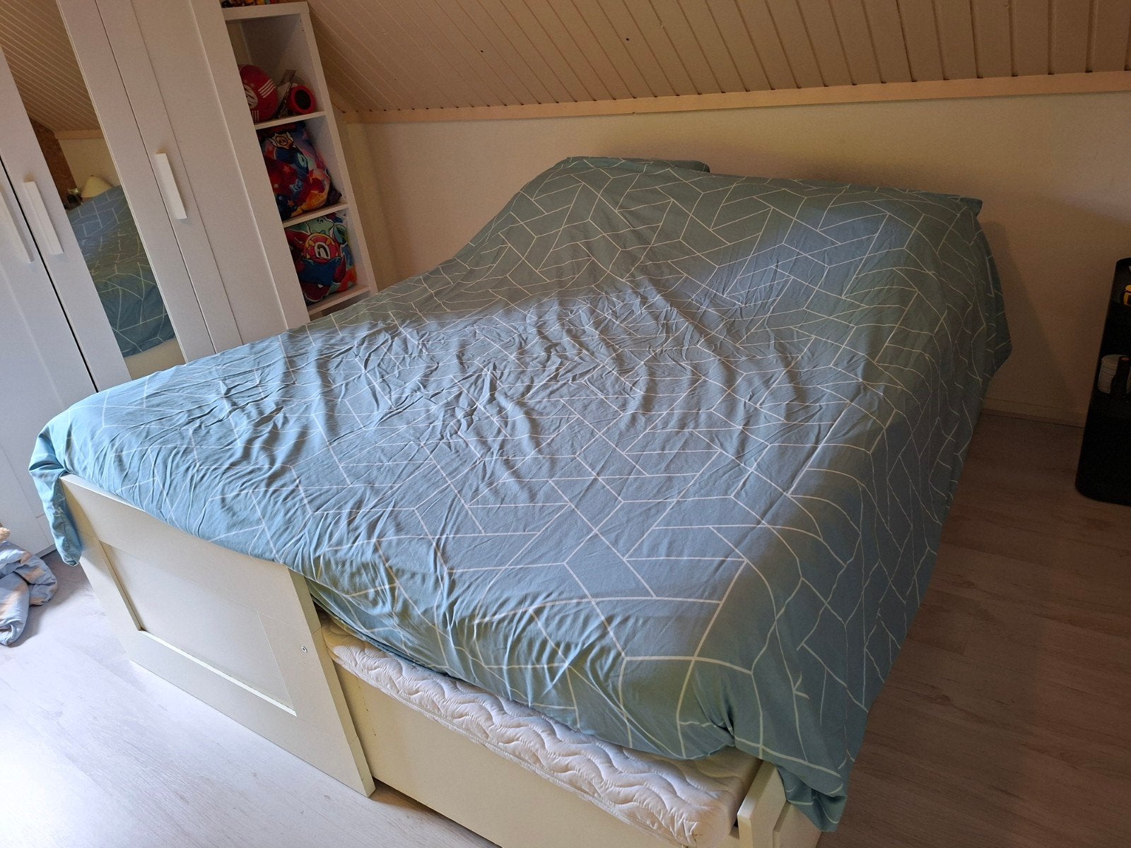 Bed Brimnes (ikea), Huis en Inrichting, Ophalen, Eenpersoons
