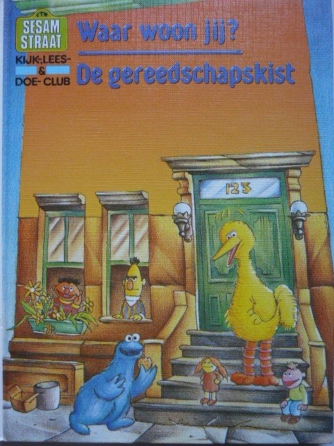 Lekturama # Sesamstraat waar woon jij, Boeken, Fictie algemeen, Jongen of Meisje, Ophalen of Verzenden, Zo goed als nieuw
