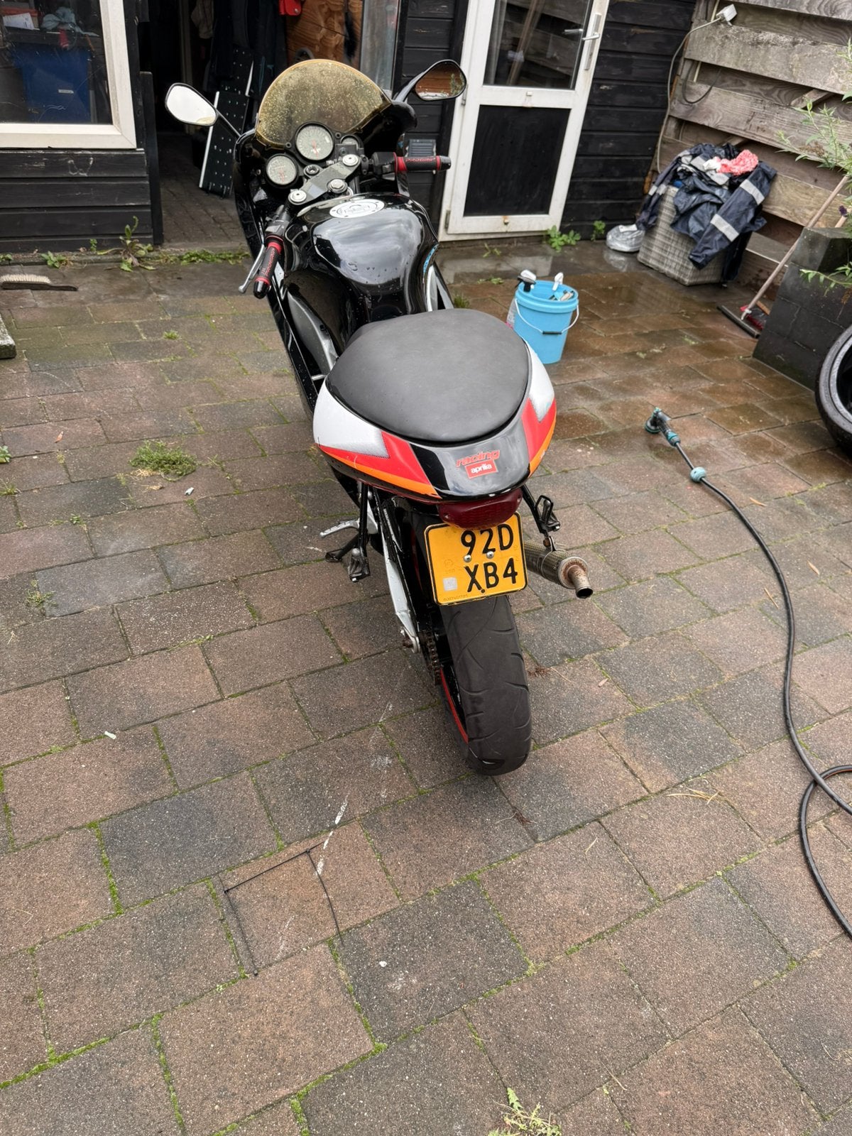 Aprilia rs50 2005, Ophalen, 6 versnellingen, Gebruikt, Maximaal 45 km/u