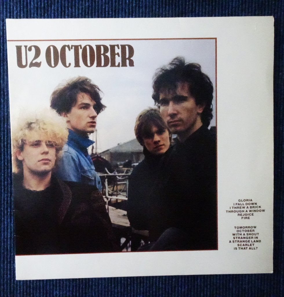 U2 October vinyl, LP, Gebruikt, Ophalen of Verzenden, 12 inch