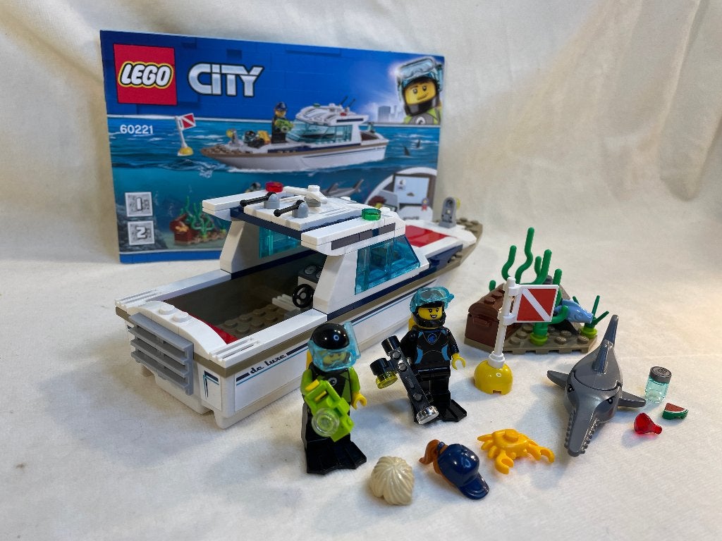 Lego set 60221City serie Duikjacht, City, Lego, Ophalen of Verzenden, Complete set