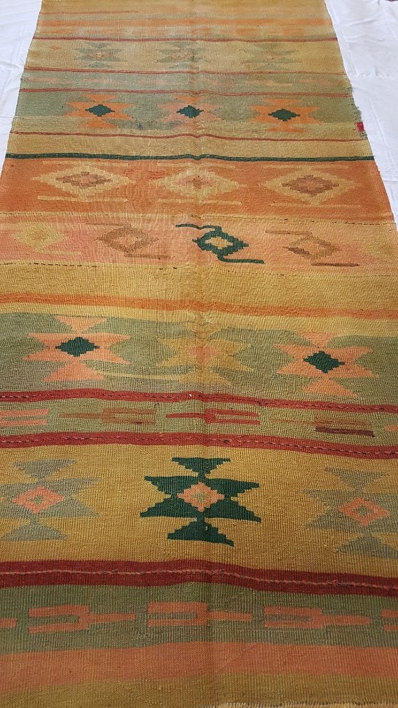 Antiek Meshkin kelim 310 x 133/Vloerkleed/Perzische tapijten, Ophalen of Verzenden