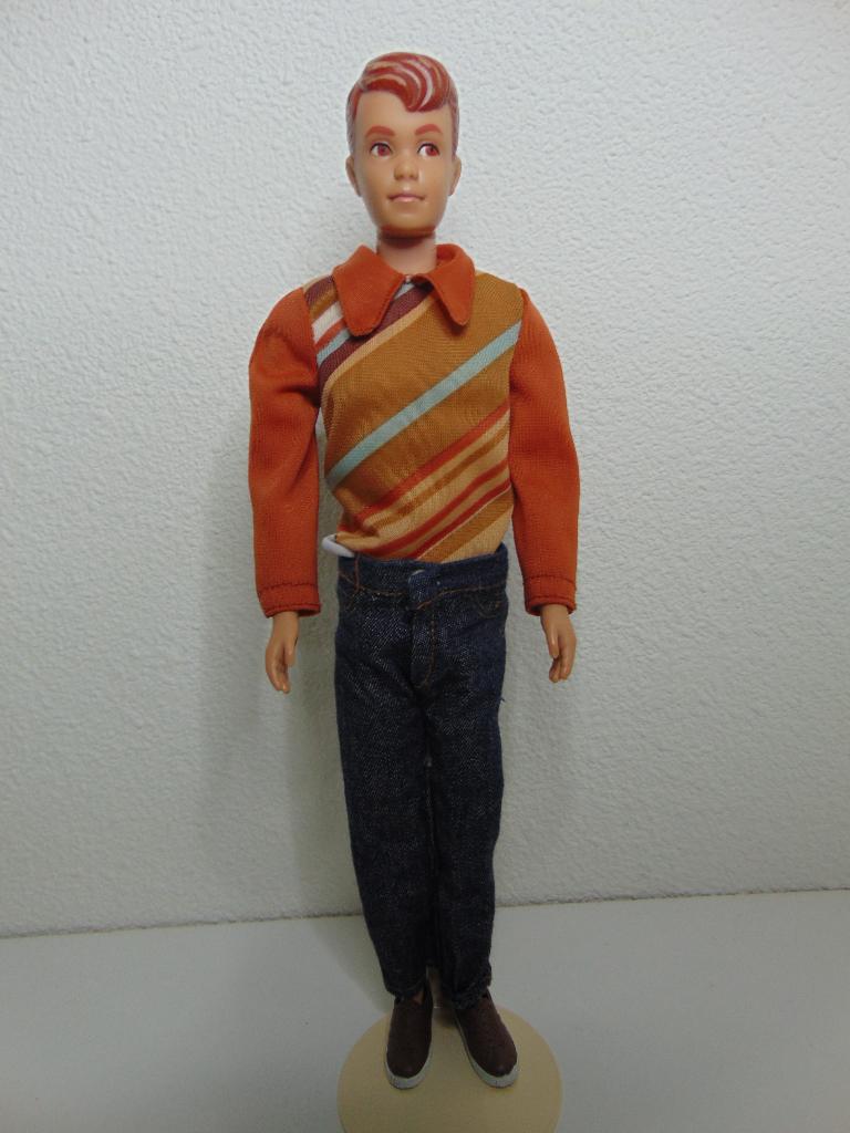 Barbie 1963 Kens Buddy Allan pop + Fashion #9703, Ophalen of Verzenden, Gebruikt, Pop