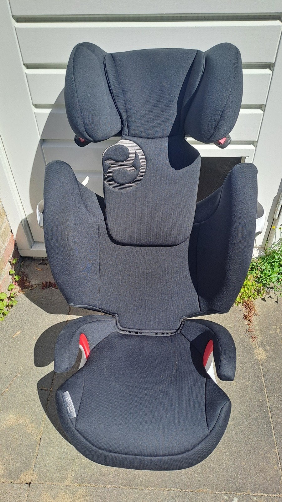 Cybex Solution X-Fix autostoel - Zwart, Overige merken, Autogordel of Isofix, Gebruikt, 15 t/m 36 kg