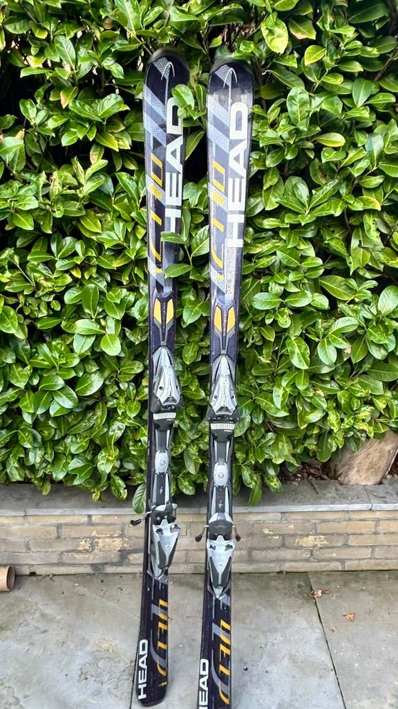 HEAD ski’s 170cm | Geslepen en gewaxed | Verstelbaar, Ophalen, 160 tot 180 cm, Zo goed als nieuw, Skiën