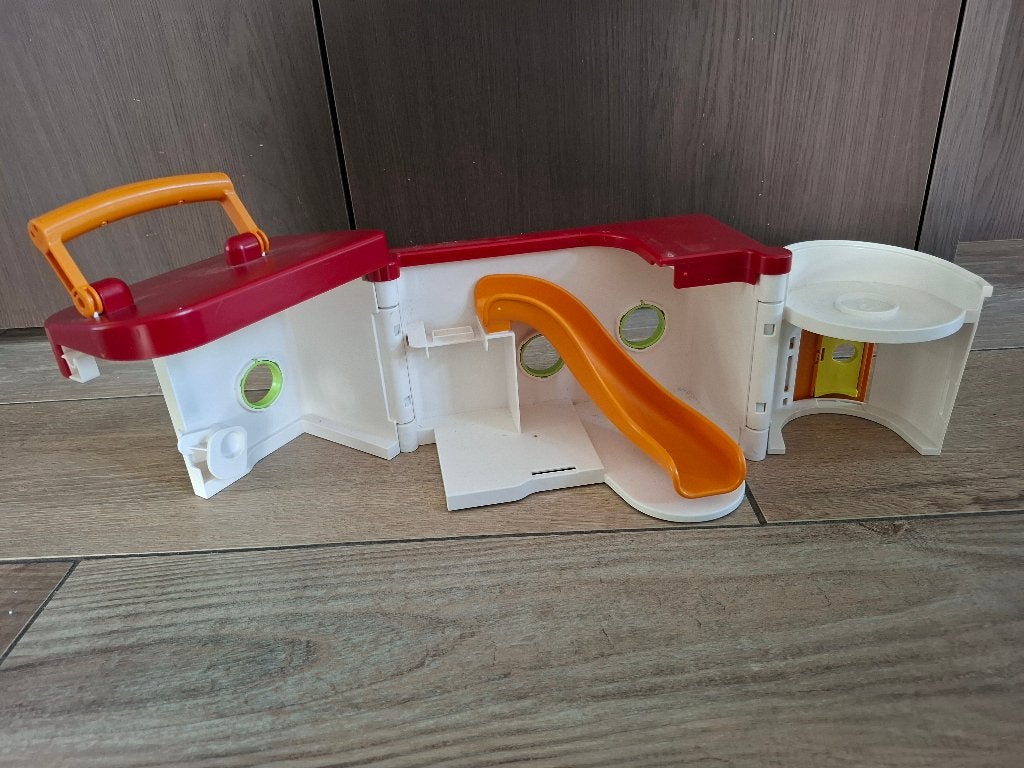 Playmobil 1.2.3 - draaghuisje - glijbaan - handvat, Ophalen of Verzenden, Gebruikt, Losse onderdelen, Gebouw