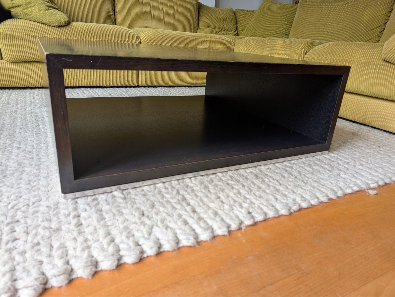 Rolf Benz koffietafel 90x90x33 cm, Gebruikt, 50 tot 100 cm, Vierkant, 50 tot 100 cm