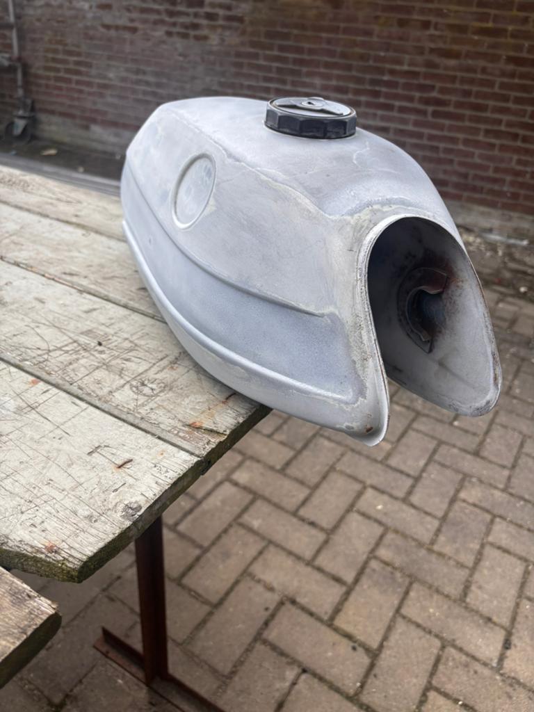 Tank puch monza, Ophalen, Tank